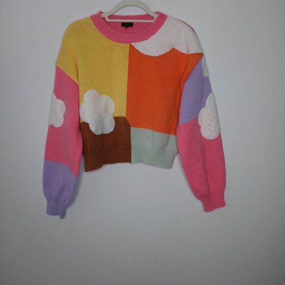 Debut color block sweater size M/L - Picture 1 of 5